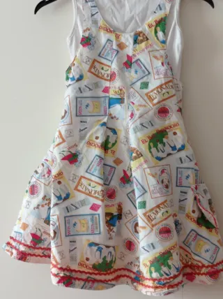 Vestido El Baúl de Pinocho Talla 10