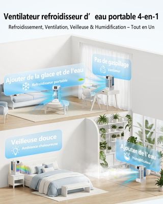 Mini condizionatore portatile con telecomando