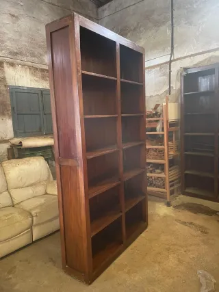 Librería de Teca Marrón