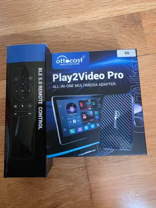 Ottocast Play2Video Pro Carplay Inalámbrico