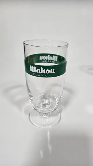 2 Vasos Cerveza Mahou Clásica
