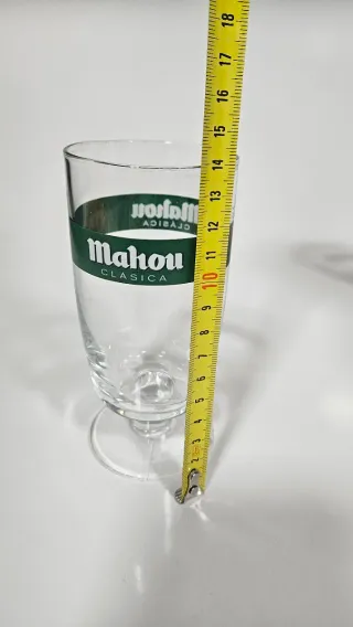 2 Vasos Cerveza Mahou Clásica