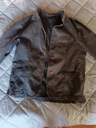Giacca donna grigio-nero slavato