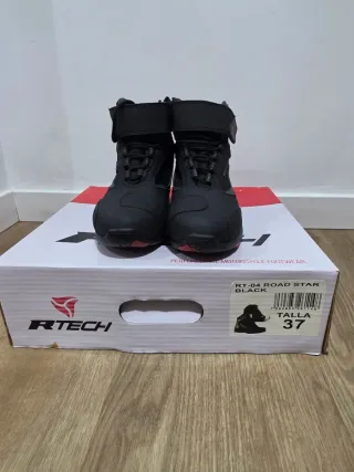 Botas Moto R-Tech Talla 37 Negras