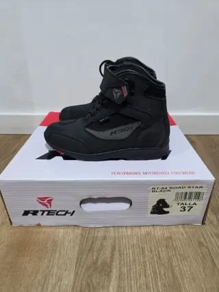 Botas Moto R-Tech Talla 37 Negras