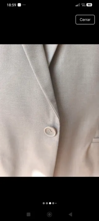 Traje de chaqueta gris hombre