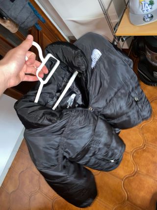 Abrigo The North Face Negro Plumas