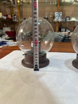 Apliques de cristal mallorquín (2 unidades)