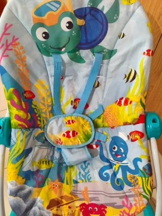 Hamaca bebé diseño acuático
