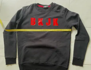 Felpa nera uomo tg S Black Jack21