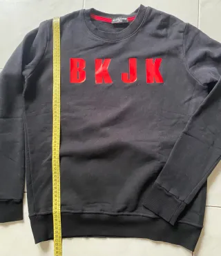 Felpa nera uomo tg S Black Jack21