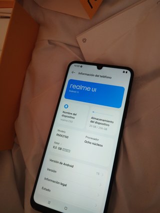 Realme C53 Negro Cargador 33W