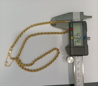 Cadena Oro 18k - Salomónica - 11,24gr - 50cm