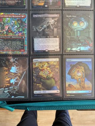 Lote de cartas de magic de ninja turtles