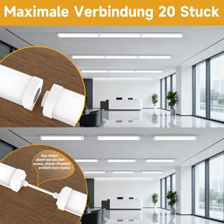 NUEVO Plafón LED 120cm 36W RUISUN