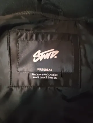 Chaqueta Bomber STWD Negra