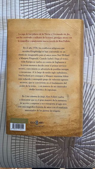 Una columna de fuego (Saga Los pilares de la Ti...