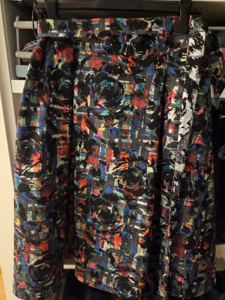 Falda Dolores Promesas Estampada Multicolor