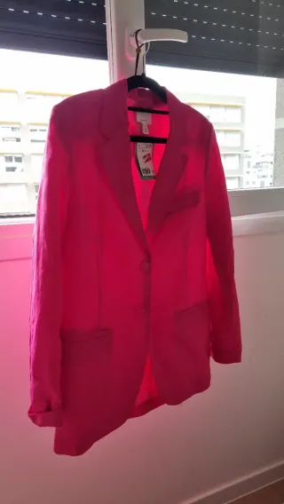 Blazer rosa nuevo Talla XS