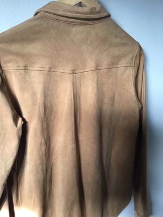 Camisa ante sintético elástico Talla M