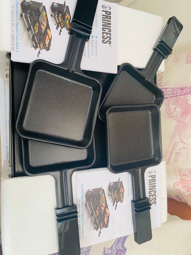 Raclette Princess Piano 4 perso | Grill + Plancha
