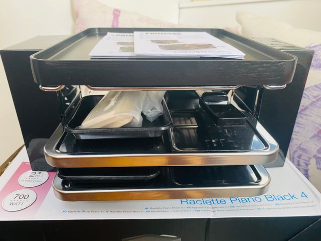 Raclette Princess Piano 4 perso | Grill + Plancha