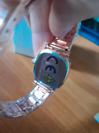 Orologio donna nero e oro rosato
