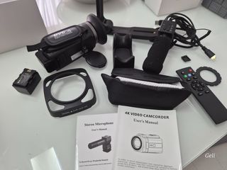 Cámara de vídeo DVC Digital con accesorios