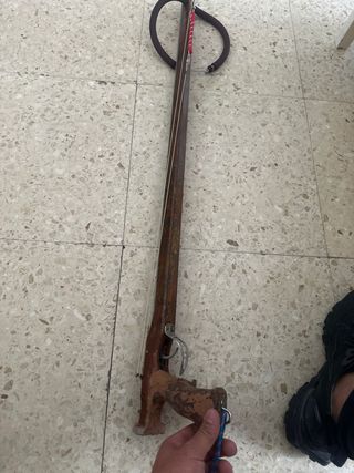 Fusil pesca submarina madera 82cm