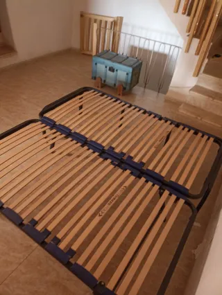 Cama nido matrimonial metalica