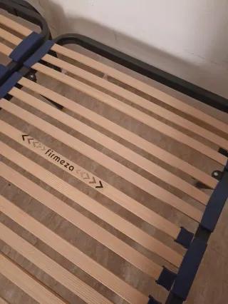 Cama nido matrimonial metalica