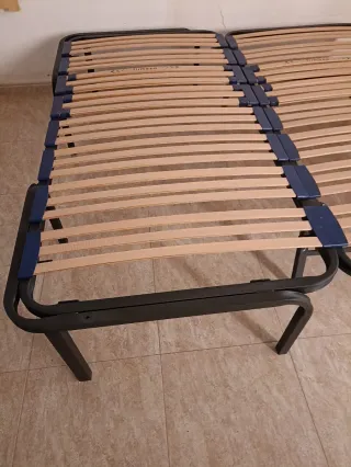 Cama nido matrimonial metalica