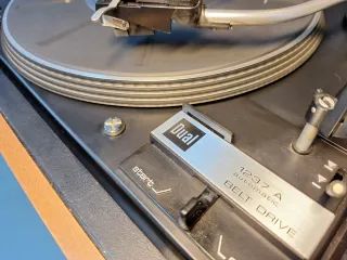 Tocadiscos Dual 1237 shure M75
