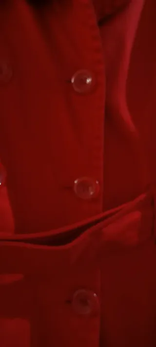 Parka XUFANG Mujer Primavera Roja