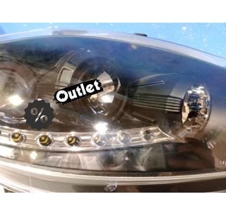 FE FARO DCH SEAT LEON ALTEA TOLEDO 04-09 LUZ DIURNA LED FOND