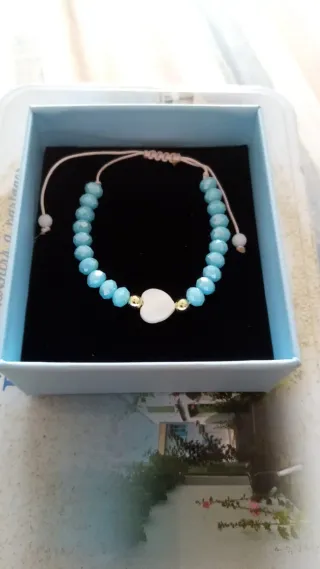 Pendientes artesanales flor y cerezas