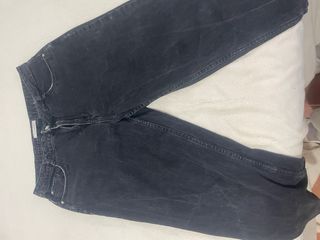 Pantalones Talla 44 Negro y Azul y marron