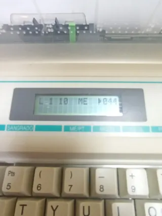 Samsung SQ-3030 maquina escribir electronica