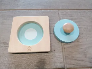 Set di giocattoli Montessori in legno e plastica