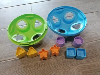 Set di giocattoli Montessori in legno e plastica