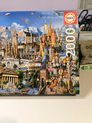 Puzzle Educa 2000 Piezas Monumentos Europa