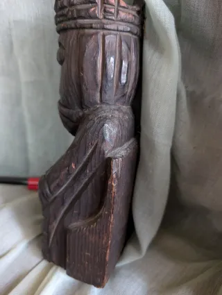 Pareja Sujetalibros Madera Reyes Católicos