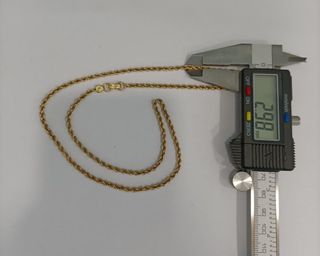 Cadena Oro 18k - Salomónica - 7,52gr - 55cm