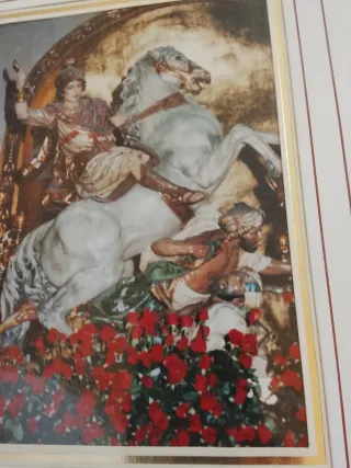 Cuadro sant Jordi patrón de Alcoy