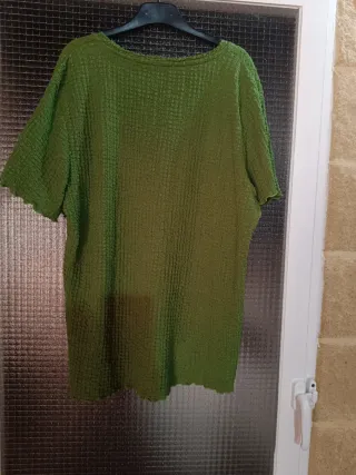 Camiseta Talla Grande 50/5XL Verde Oliva