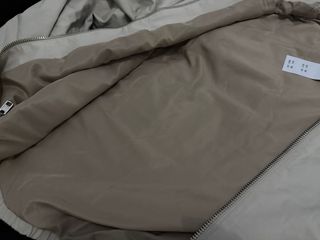 Chaqueta Abercrombie & Fitch Beige Talla M