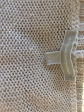 Chaqueta Massimo Dutti Beige Flores T. L