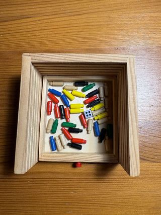 Juego de mesa de madera 5 en 1