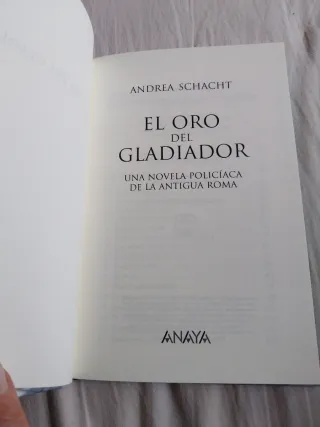 El oro del gladiador: Una novela policíaca de l...