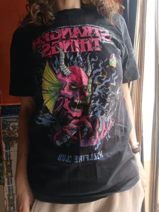 Camiseta Stranger Things Negra